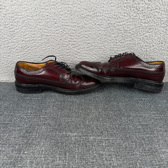 Hanover LB Sheppard Longwing Oxford 8.5 E/C Burgundy USA